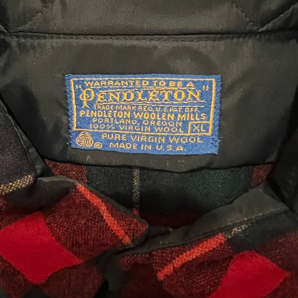 Vintage Mens Pendleton Button-up - 100% Virgin Wool/Auth Kilgore Tartan - sz XL - Picture 3 of 6